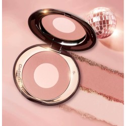 [Duty free purchasing agent]CT two-tone sugar heart blush pillow words first love high-gloss contour disc swelling color nude makeup