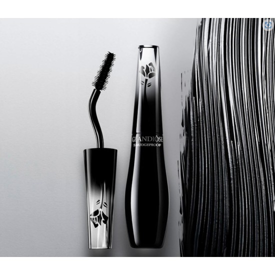 [Duty free purchasing agent]Lancome swan neck wide-angle feather fan mascara women's thick and slender long curl waterproof and not smudged